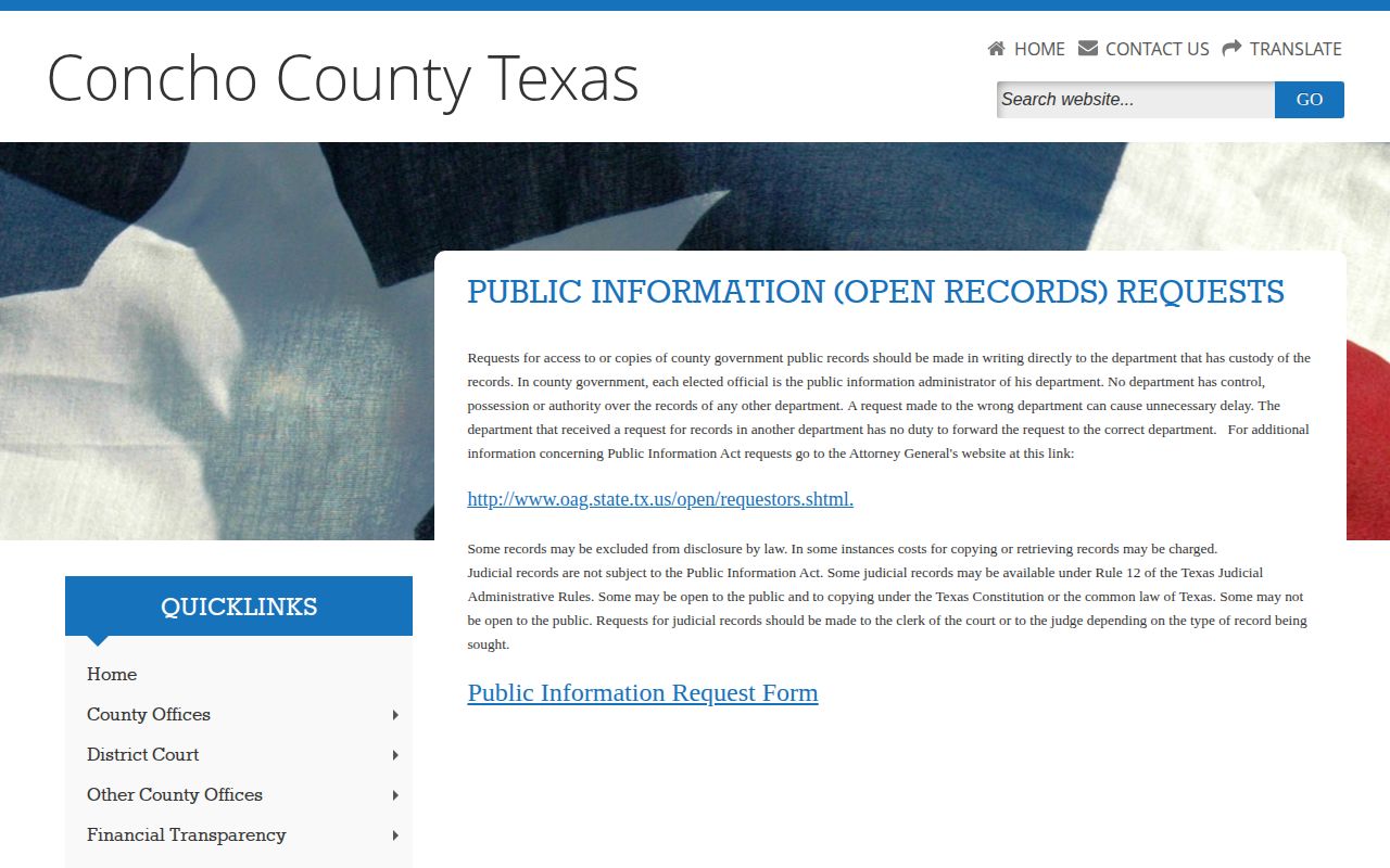 Eden Detention Center release record custodian request route